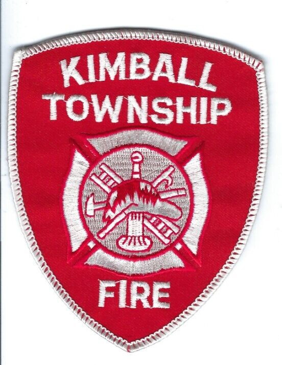 Kimball Township (St. Clair County) MI Michigan Fire Dept. patch - NEW!