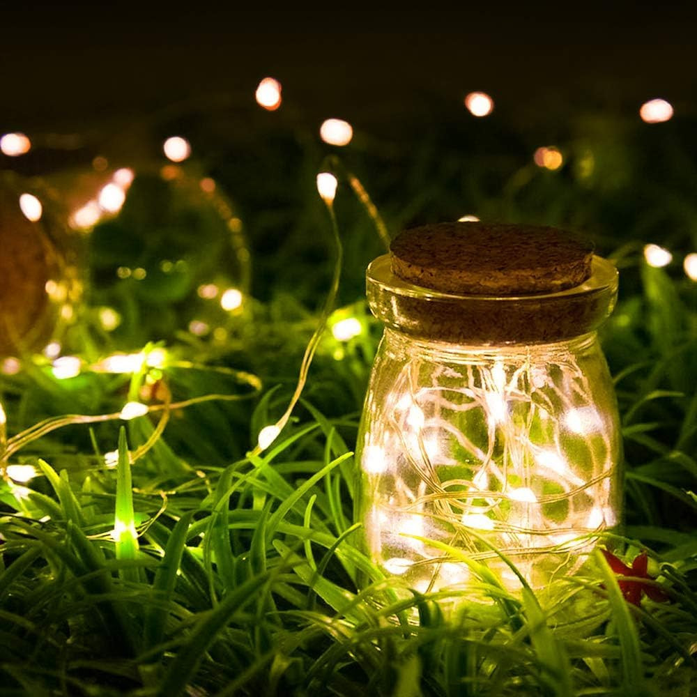 String Lights,Waterproof LED String Lights,10Ft/30 Leds Fairy String Lights