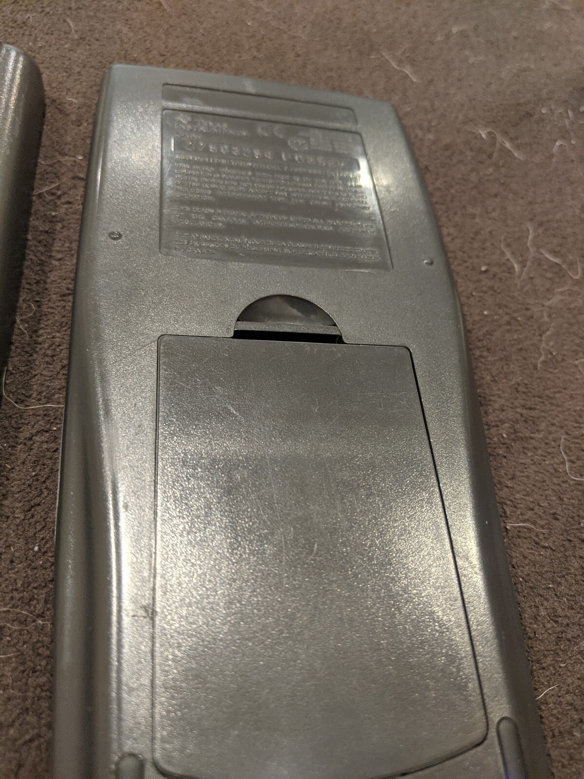 NWOB TI-83 Calculator Texas Instruments Black