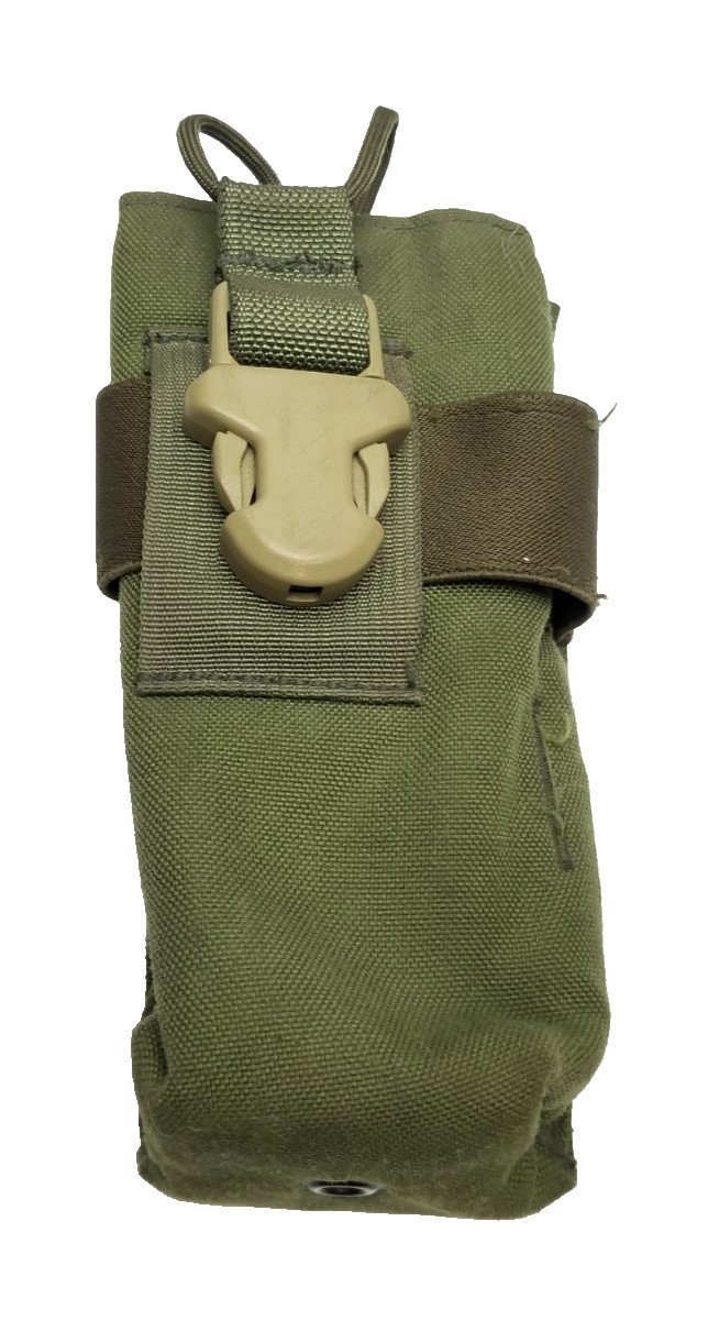 USGI Military Army GREEN MBITR POCKET RADIO POUCH MOLLE Eagle Industries USED