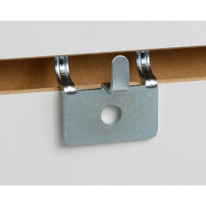 Kinter 109511-ACE Display Hooks Silver Pegboard/Slatwall Steel Silver Pair