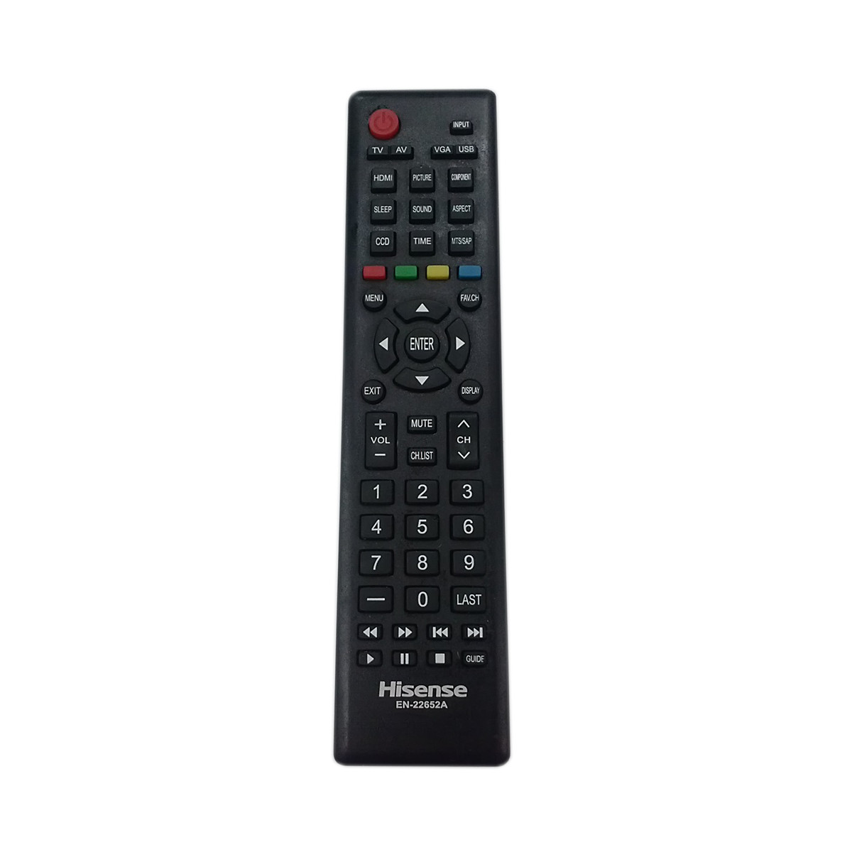 OEM Hisense EN-22652A TV Remote Control Replacement 32K26 39V77C XV6800