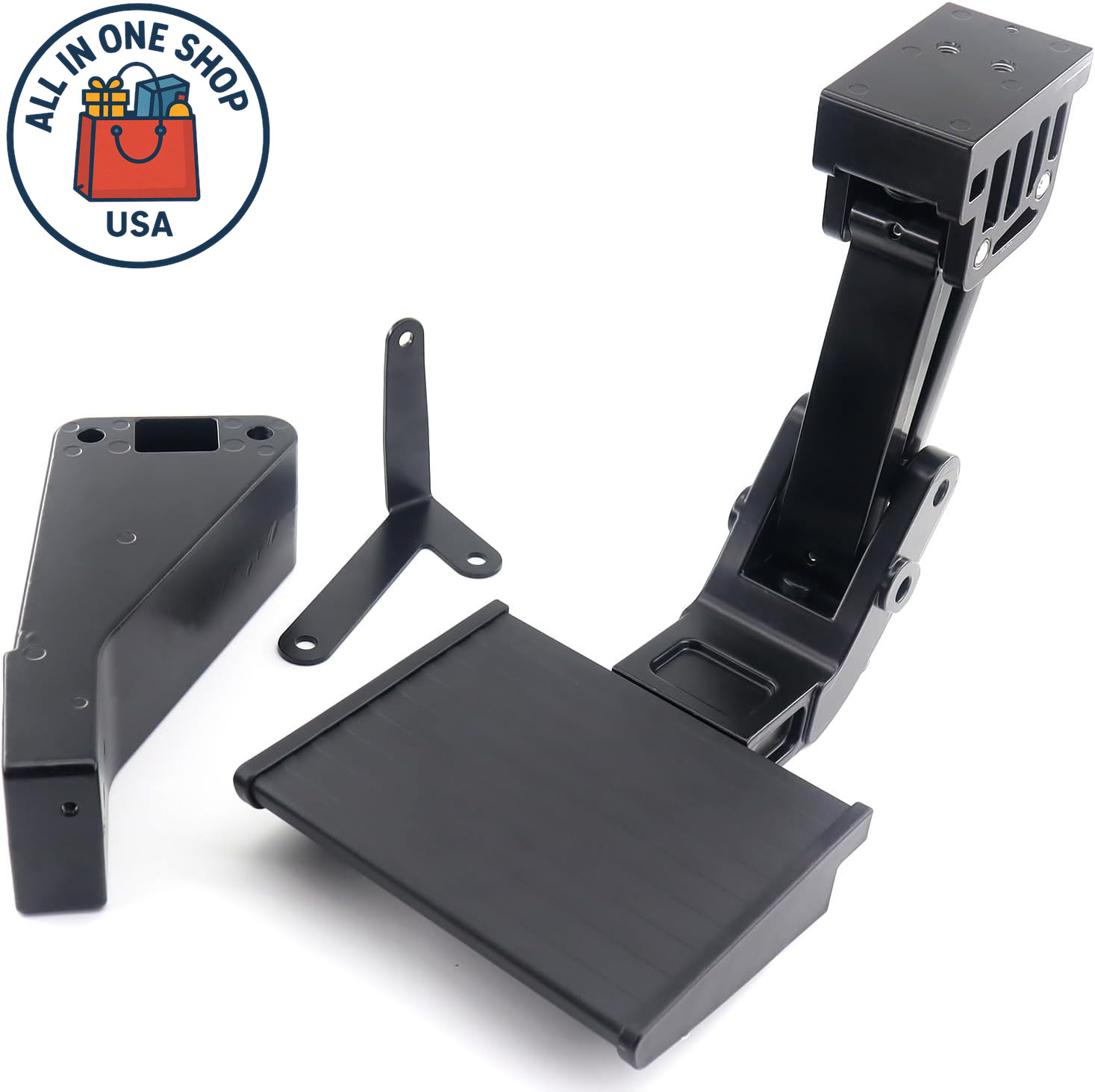 Rear Retractable Bumper Step
