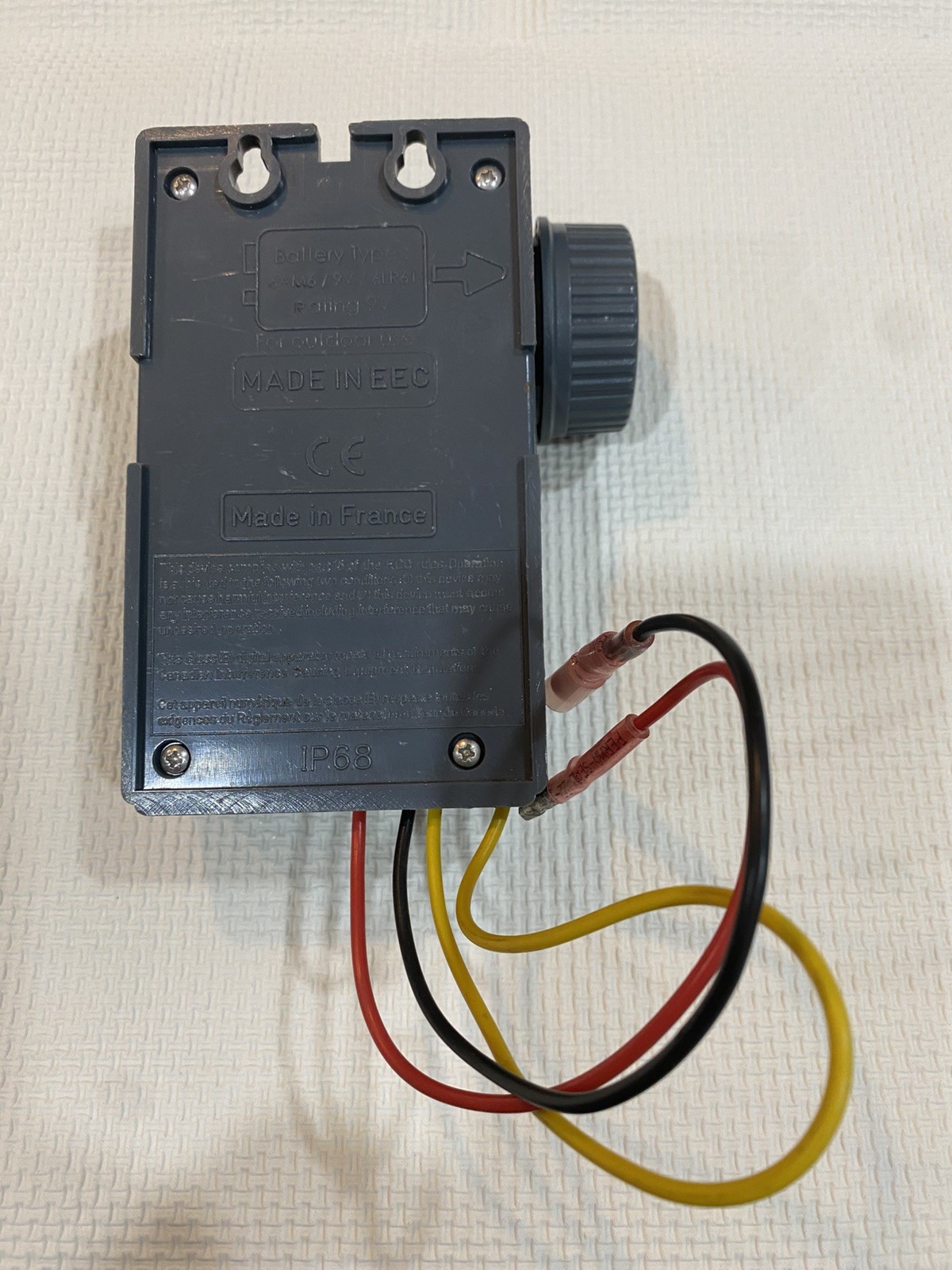RAIN BIRD TBOSII-CM-II Irrigation Sprinkler Battery Controller 1 Station Model
