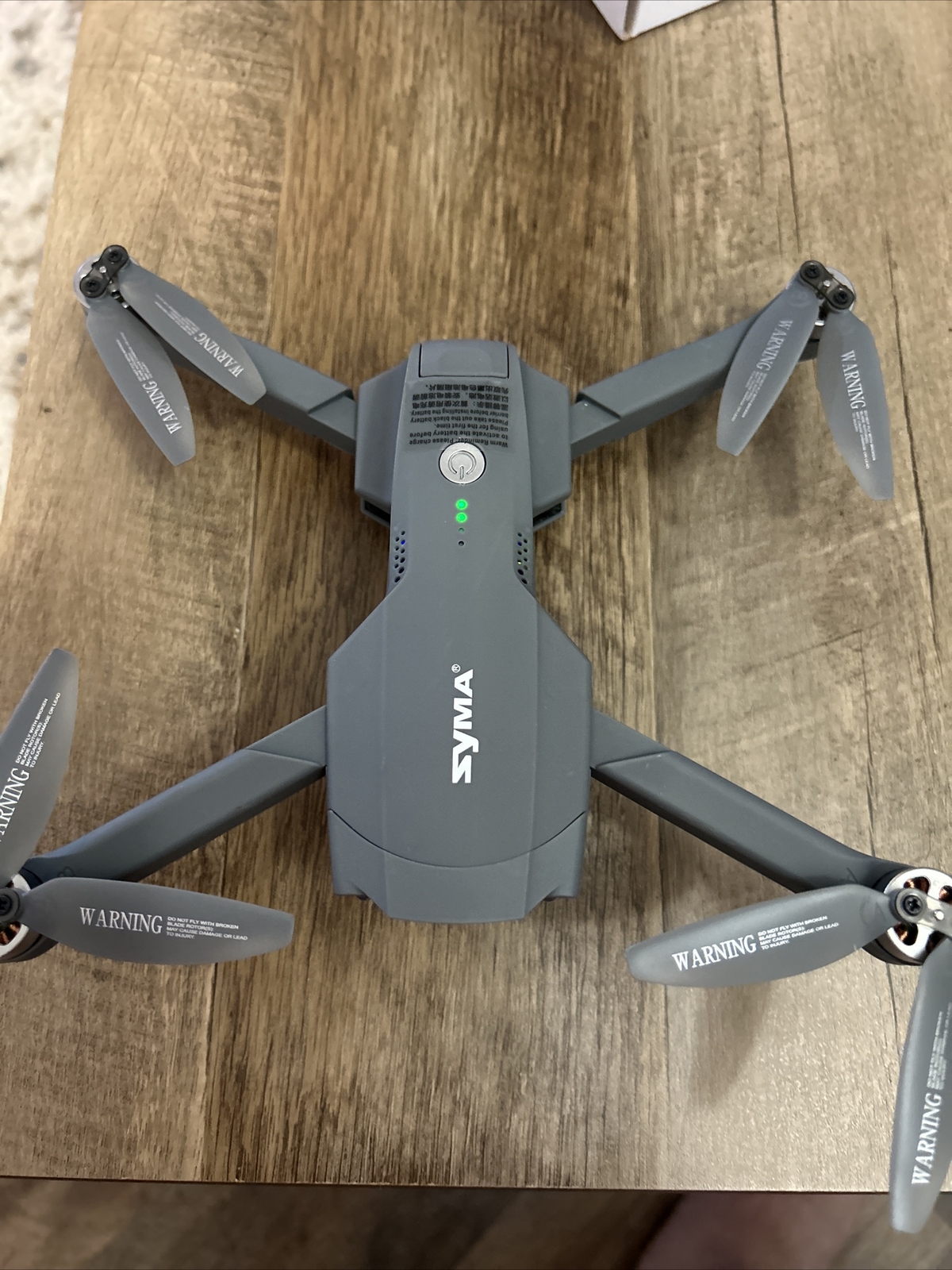 SYMA X500 PRO FOLDABLE DRONE W/ CAMERA AND CONTROLLER 2 BATTERIES IN CASE MANUAL