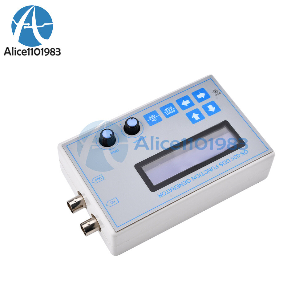 DDS Function Signal Generator Module Sine + Triangle + Square Wave + USB Cable