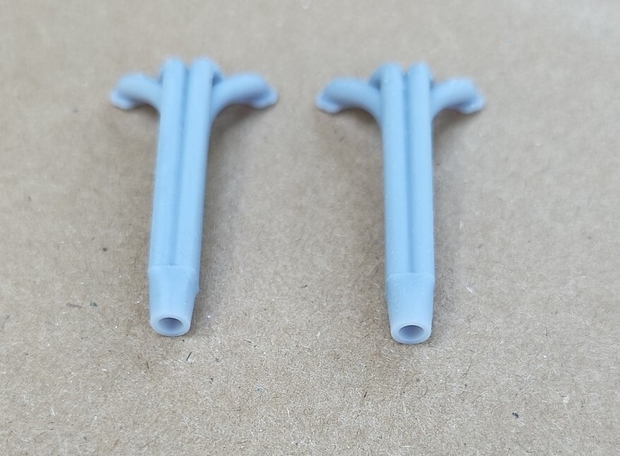 RESIN 3D PRINTED 1/25 MUD, PULLING, DEMO DERBY VERTICAL HEADERS TALL W/O FLAPPER