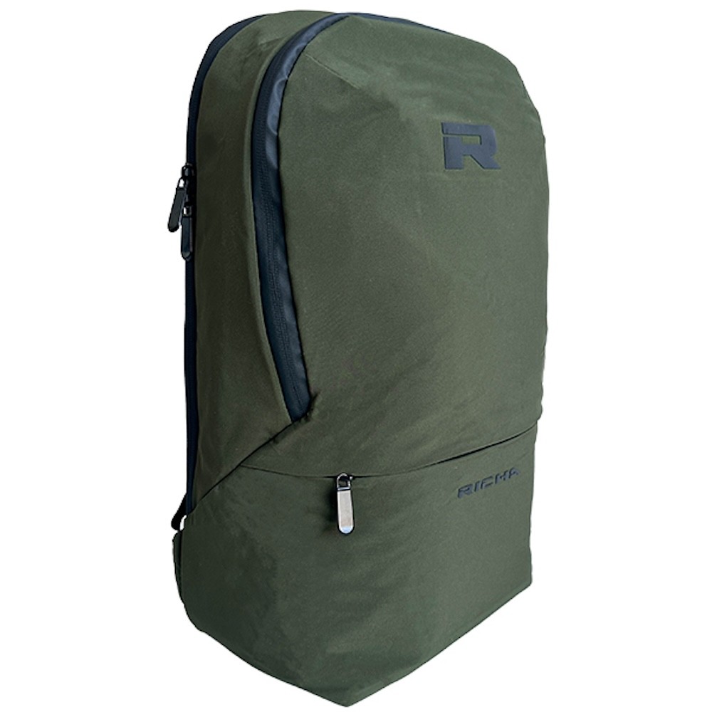 RICHA MATTE BLACK 19Ltr RUCKSACK BACKPACK MOTORCYCLE LUGGAGE - OLIVE GREEN