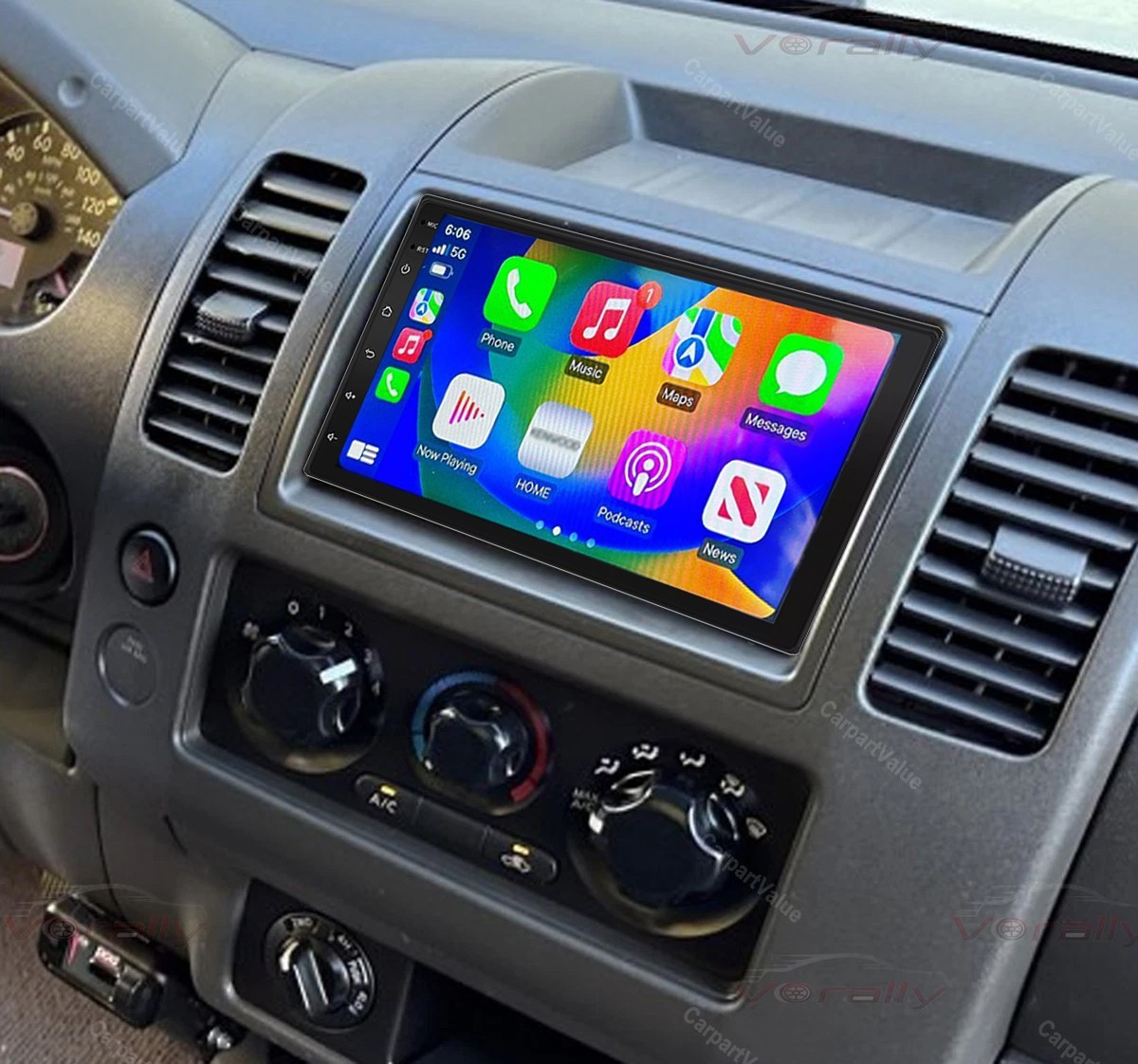 For Nissan Frontier 2005-2009 Apple Carplay Car Stereo Radio GPS WIFI Android 15