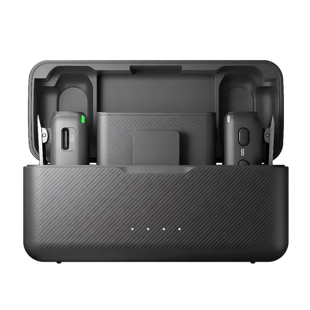DJI Mic Wireless Microphone 250m Range 15H Battery 2TX+1RX+Charging Case