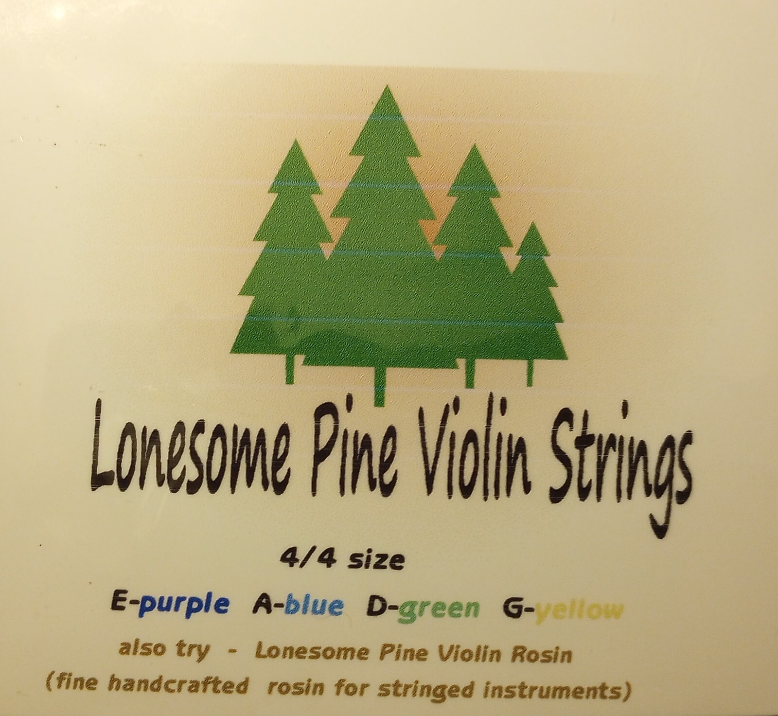 Lonesome Pine Violin Strings $85 for 10 sets free ship in US Best strings for $!