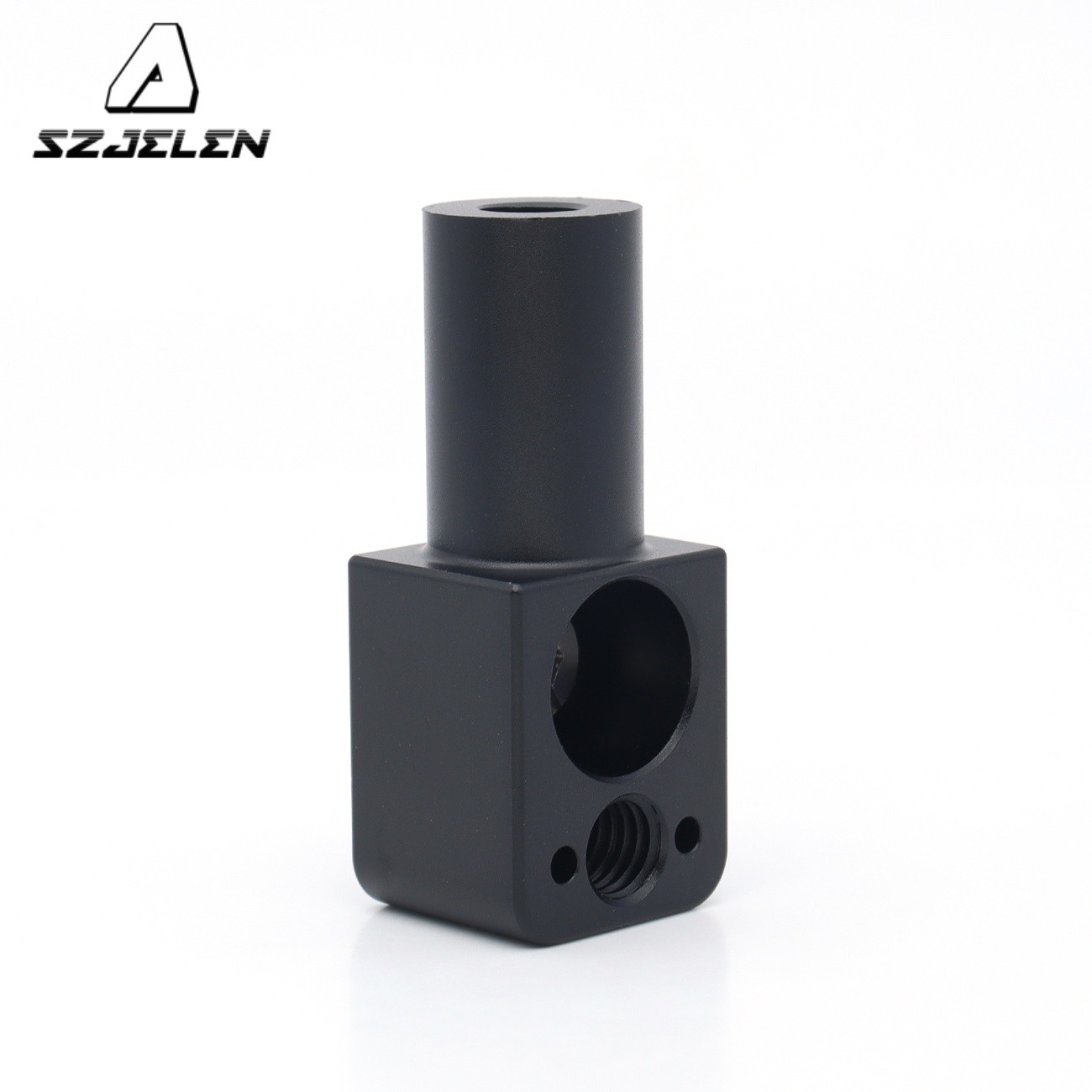 Short 19mm Rod Mounting Bracket 3/8 Thread Extension Rod for Camera Monitor