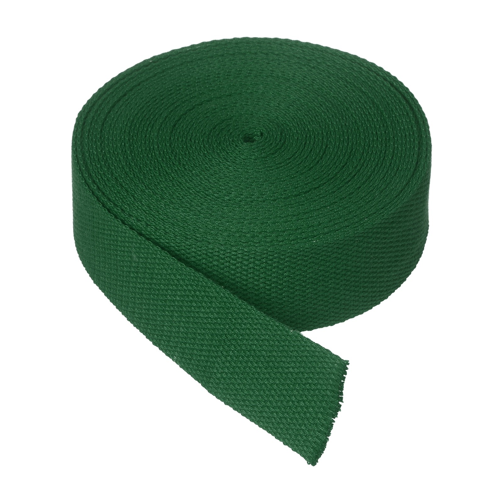 Cotton Twill Tape, 1-7/16" 5 Yards Cotton Ribbon Bias Binding Tape Dark Green