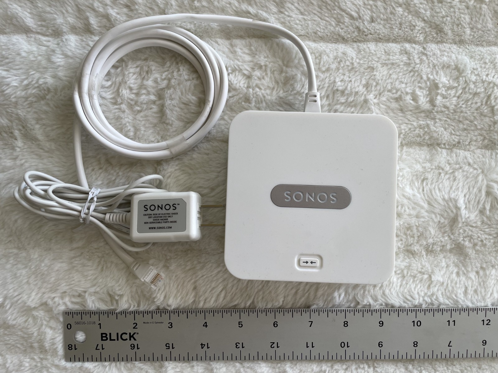 Sonos Bridge, Power + Ethernet cables included