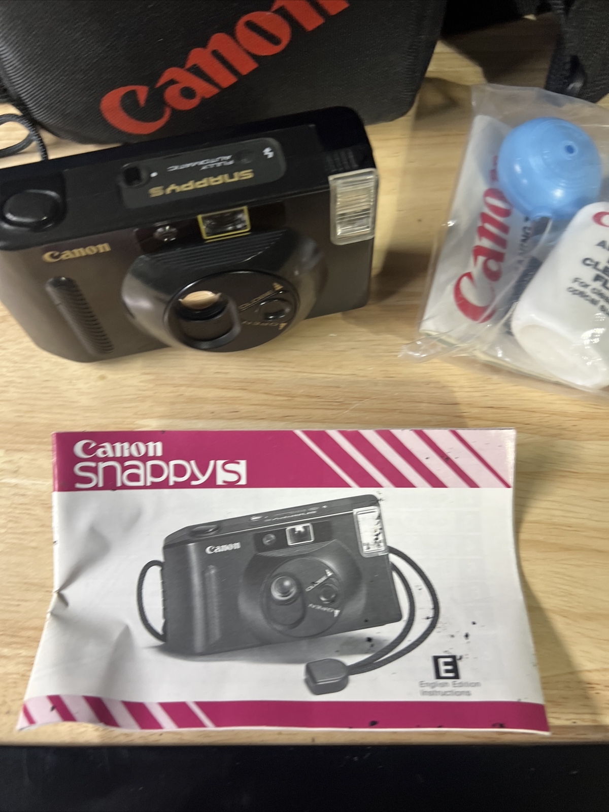 Canon Snappy S Fully Automatic Point & Shoot 35mm Film Camera