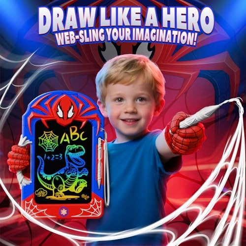 Cool LCD Writing Tablet with Web Stylus & Web Grip – Fun Doodle Board for 1