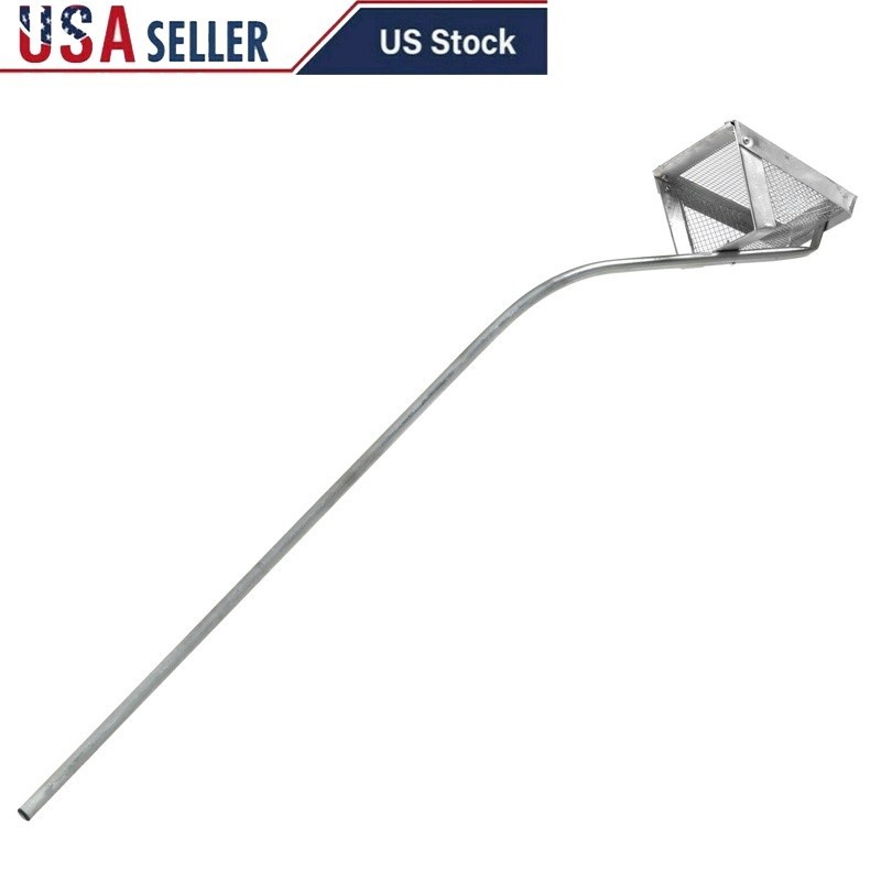Aluminum Sand Flea Rake W/ Removable Handle Lightweight Beach Tool All Ages New