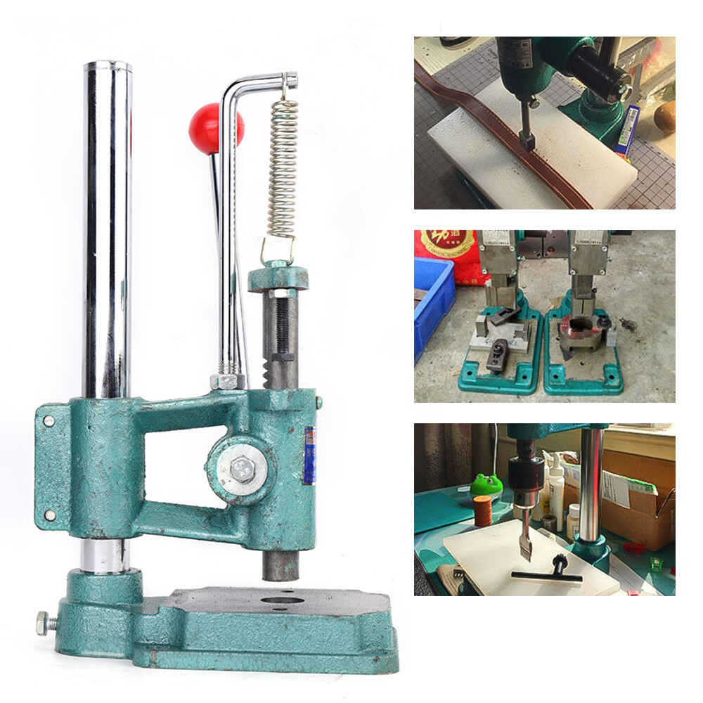 Heavy Duty Stamp Press Punching Logo Tool Embossing Leather Imprinting Machine