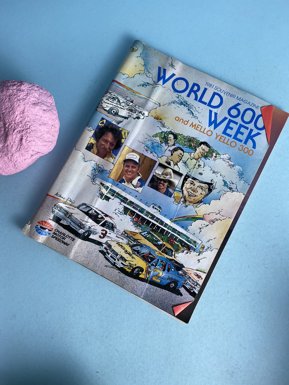World 600 /Mello Yello 300 Charlotte Motor Speedway 1981 Program -Nascar