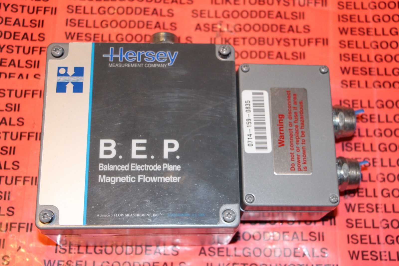 Hersey BEP 6203.050T5A0100 Magnetic Flowmeter For 3" New