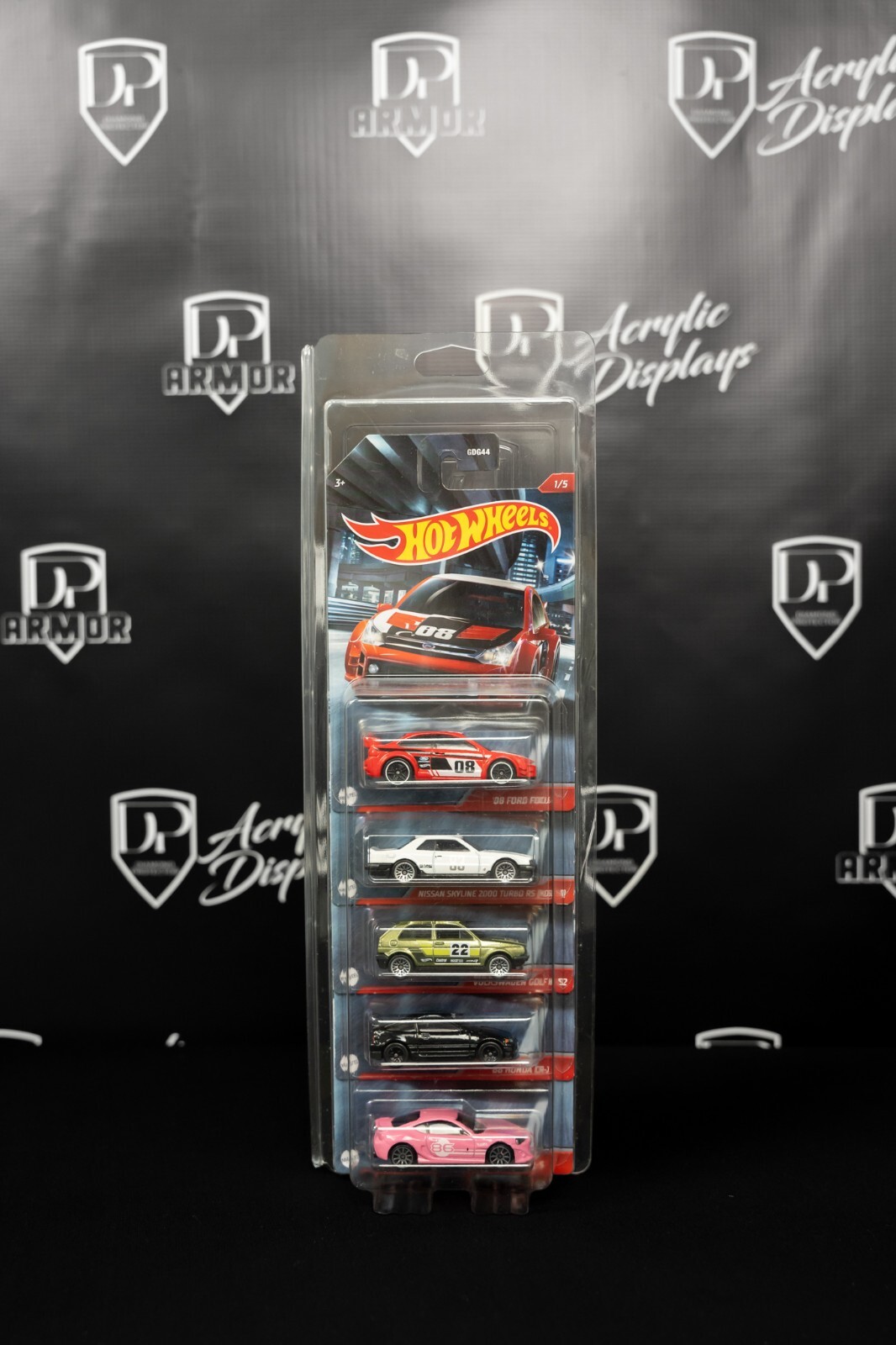 Diamond Protector 10 Mainline RLC 5 Pack Diecast Case for Hot Wheels