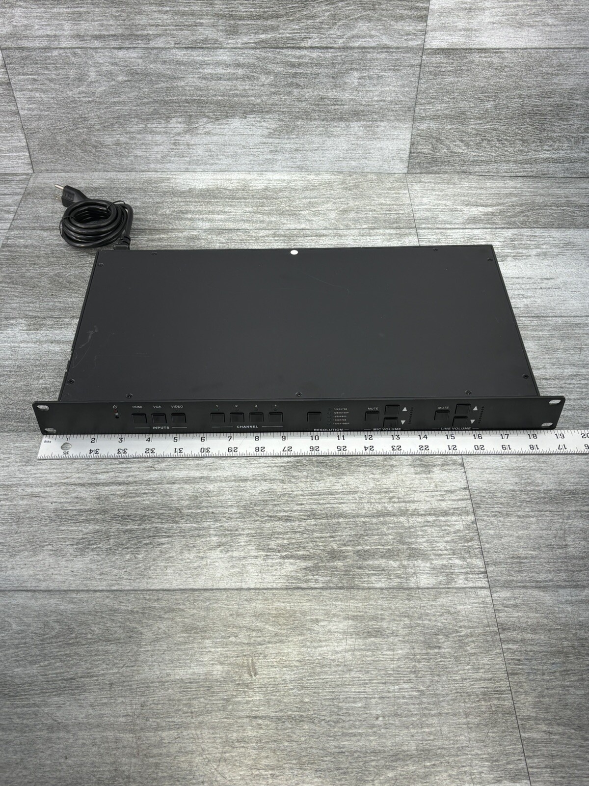 A-NeuVideo ANI-1201HD 12-Input Multi Format Presentation Video Switcher HDBASE