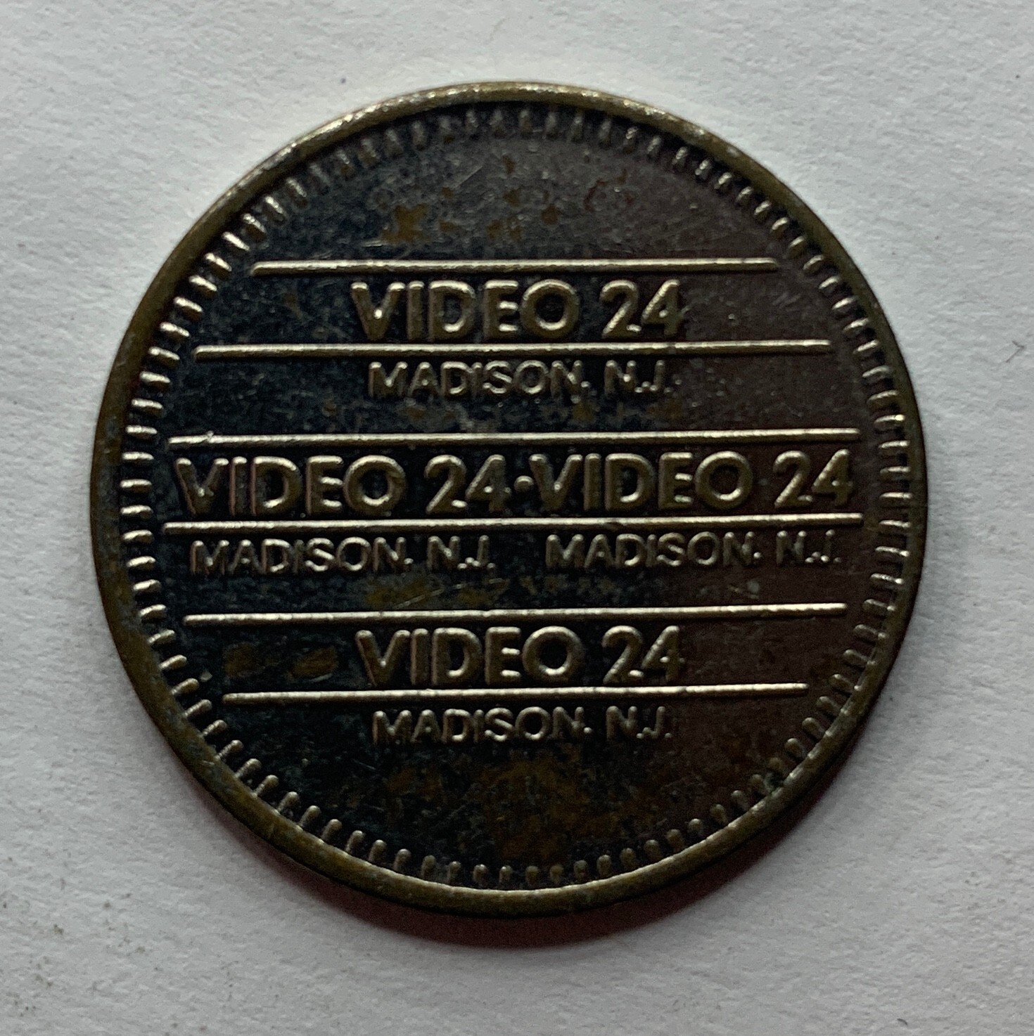 Video 24 Madison, NJ Token