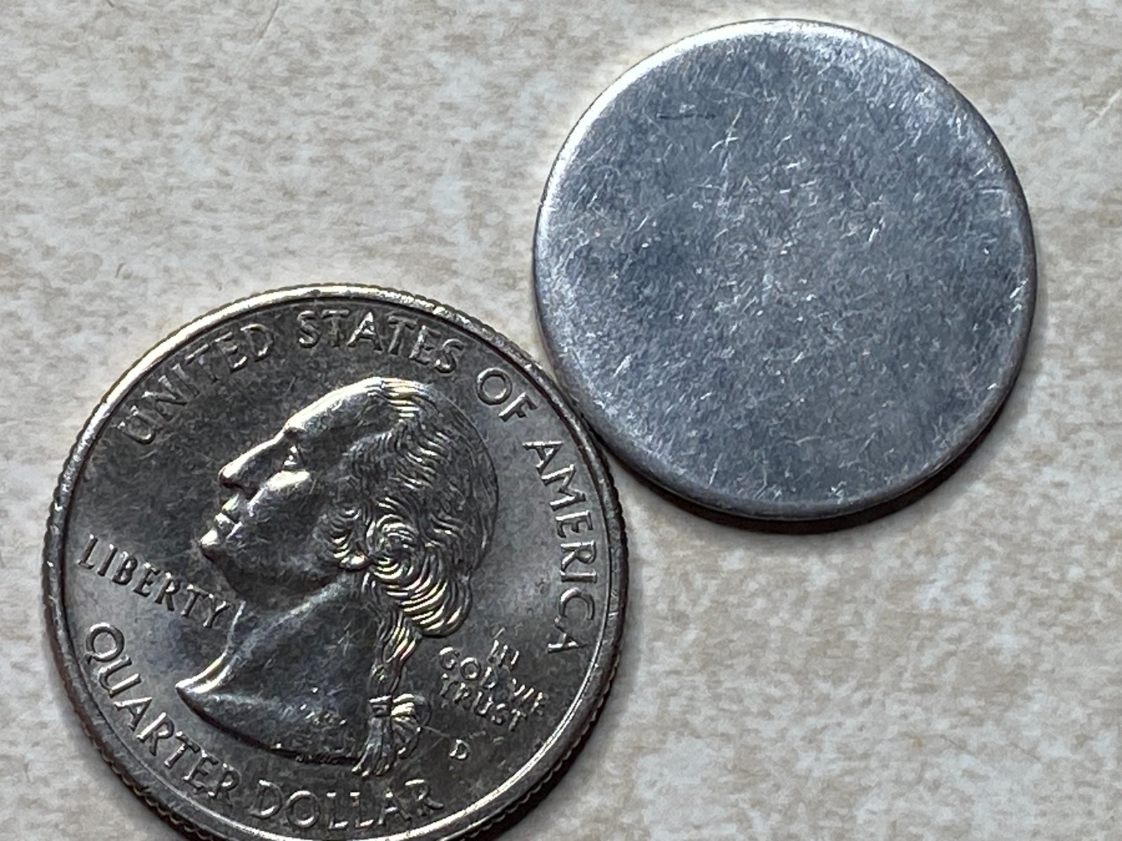 T9057 AWS, Unknown Anillo Restrike Arcade Token