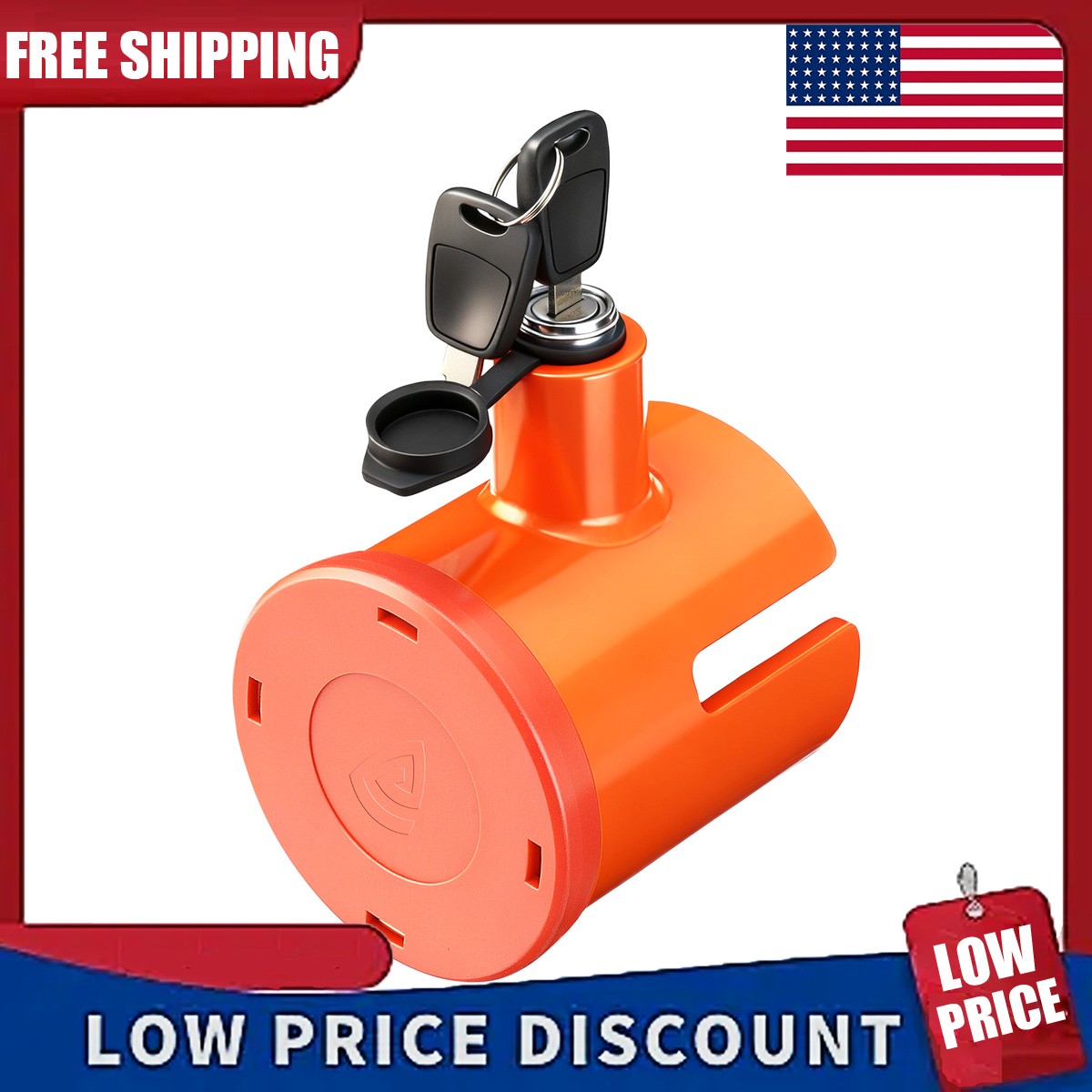 trailer coupler lock fits 2-5/16 for rv trailer lock trailer hitch lock