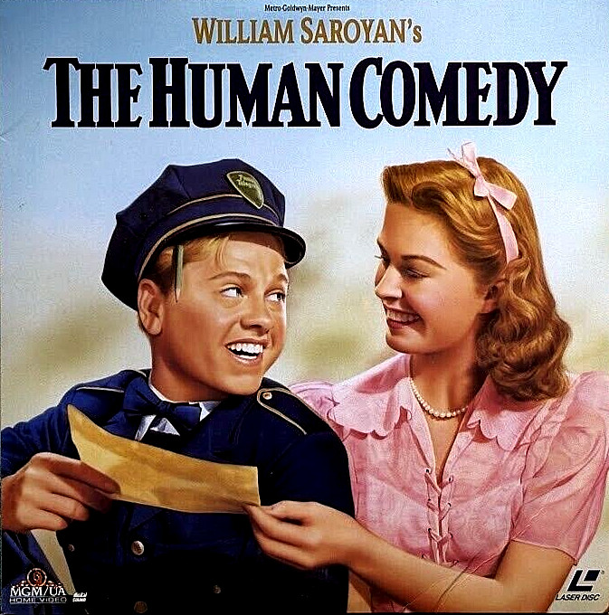 HUMAN COMEDY, THE (MICKEY ROONEY)  PREMIUM QUALITY USED LASERDISC (NM/EX)