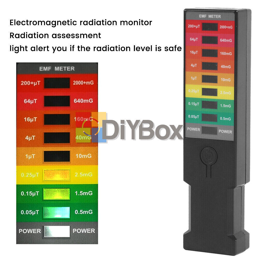 Electromagnetic Field Radiation Detector EMF Meter Electromagnetic Field Tester.