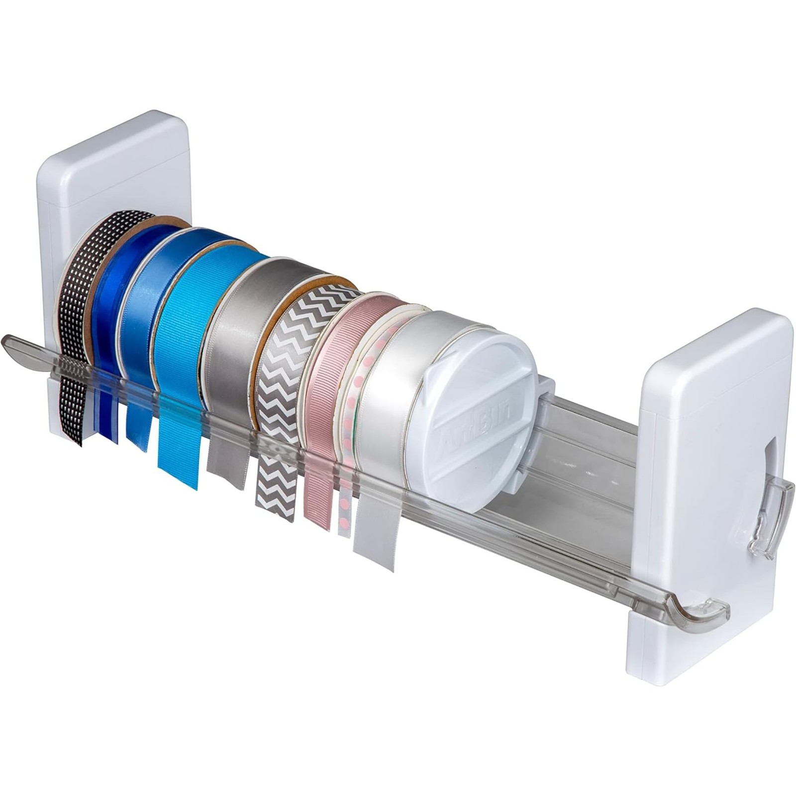 ArtBin Ribbon Storage Rack | Spool Holder | Ideal (Pack of 1), White