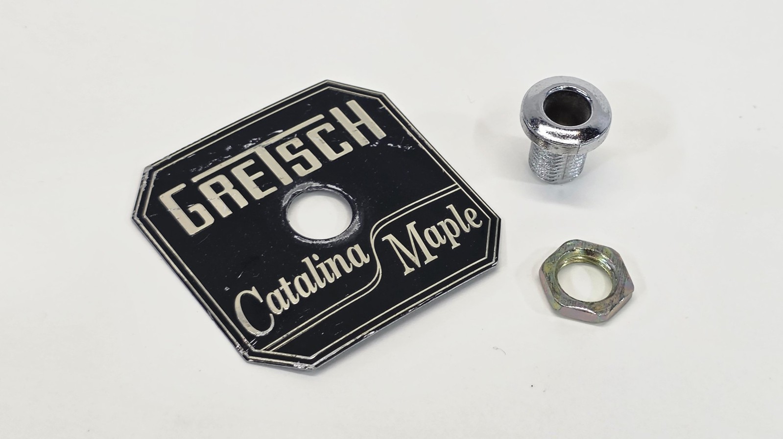 Gretsch Catalina Maple Drum Badge with Mounting Air Vent