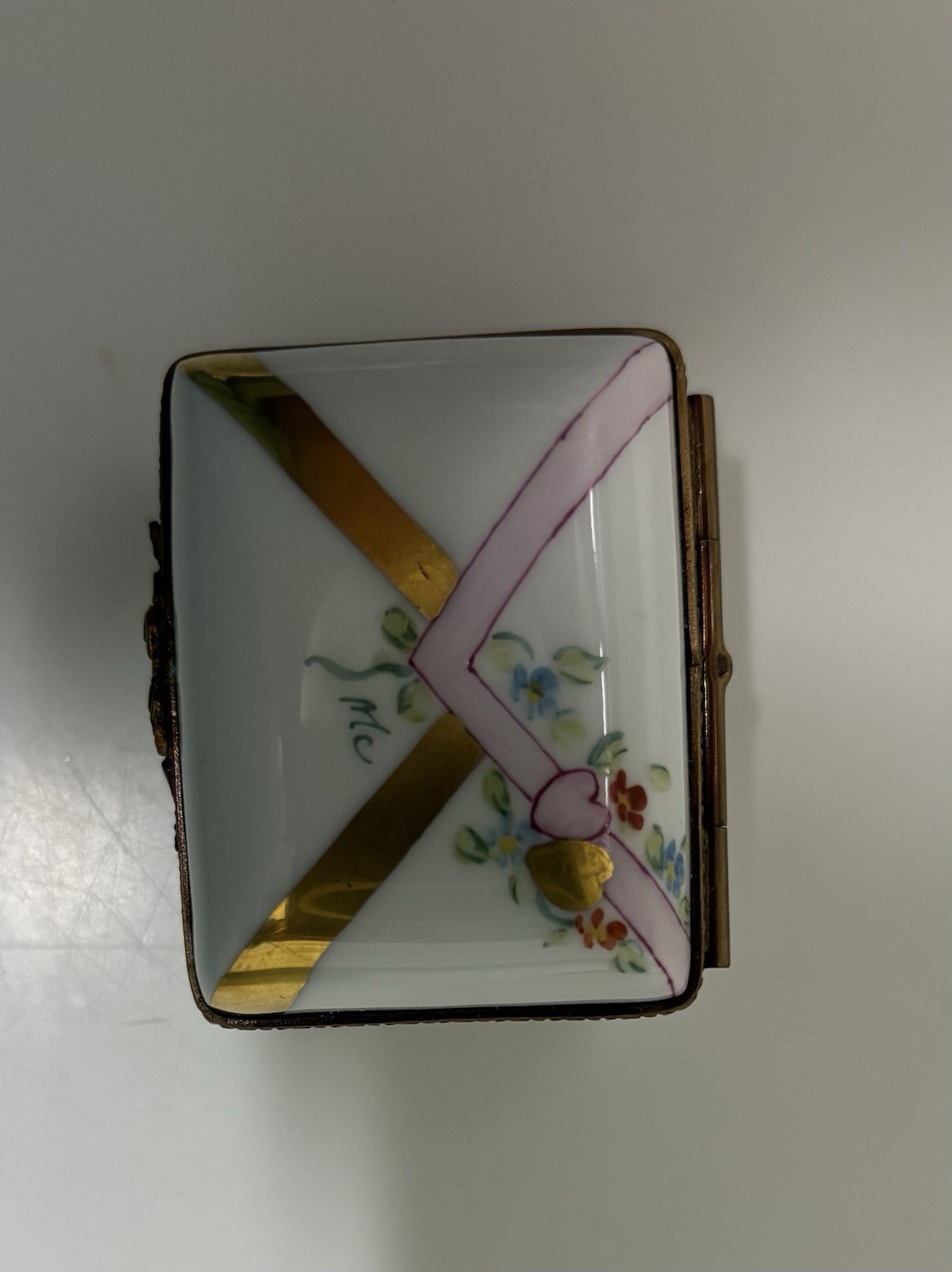 Limoge Handpainted Trinket Box