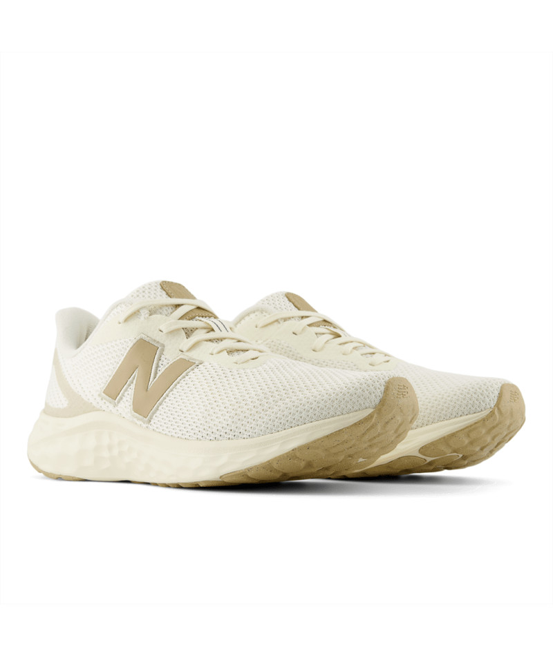 New Balance Men's Fresh Foam Arishi V4 Running Shoes, Angora/Incense/Angora