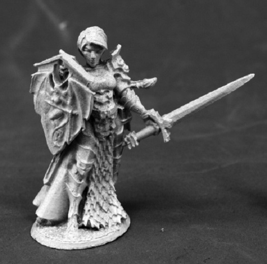 Reaper Dark Heaven Legends 03800 MARA FROSTRAVEN HUMAN FEMALE PALADIN