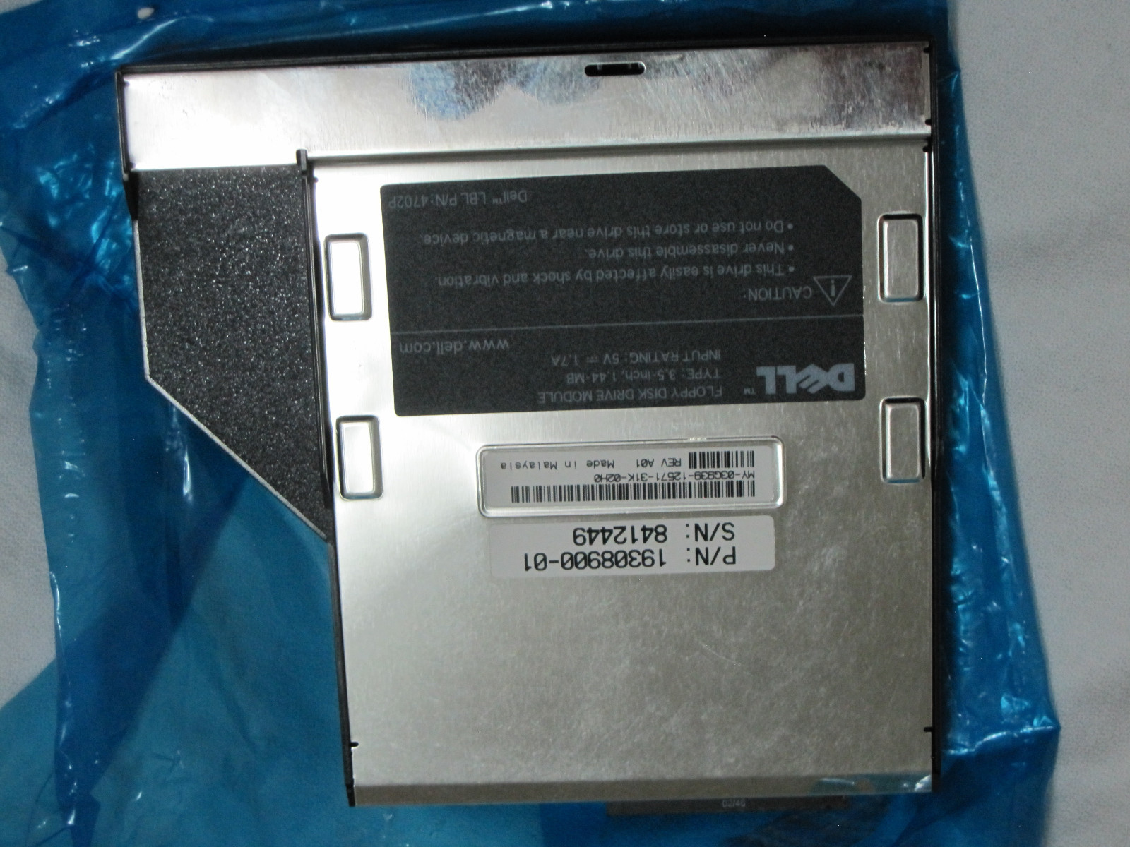 Dell 4702p Floppy Disk Drive Module 3.5" 1.44MB