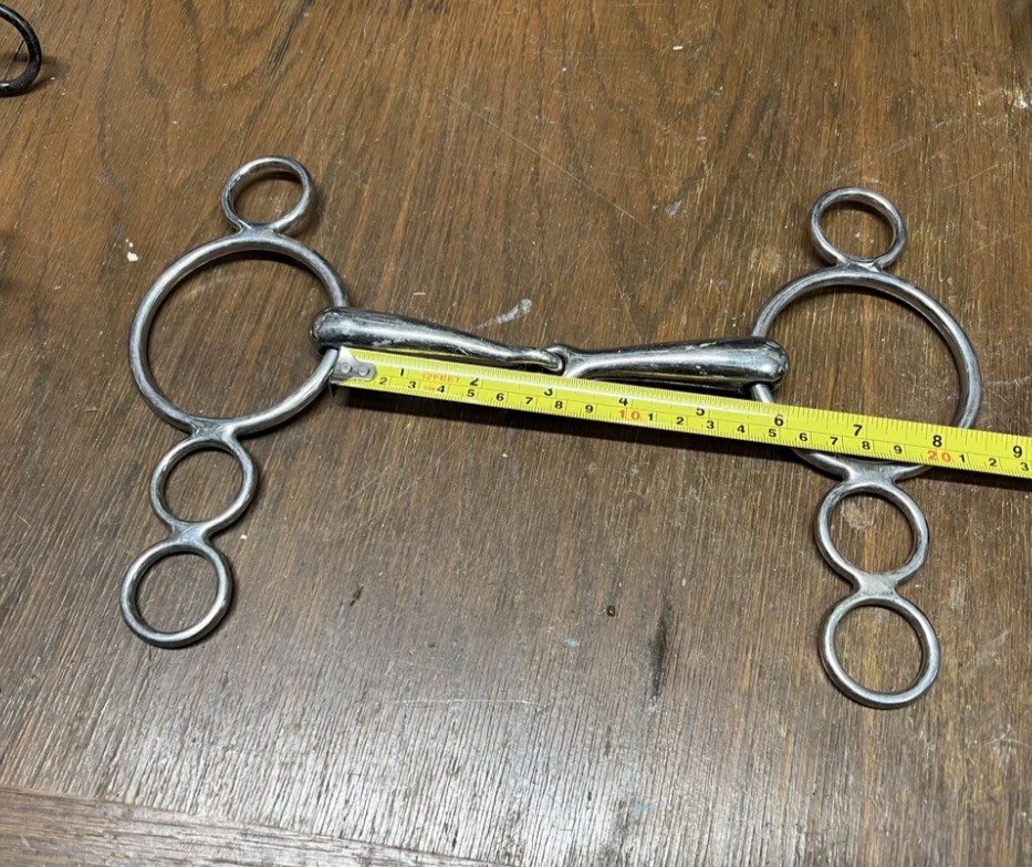 5.5" 3ring elevator Dutch Gag English Bit