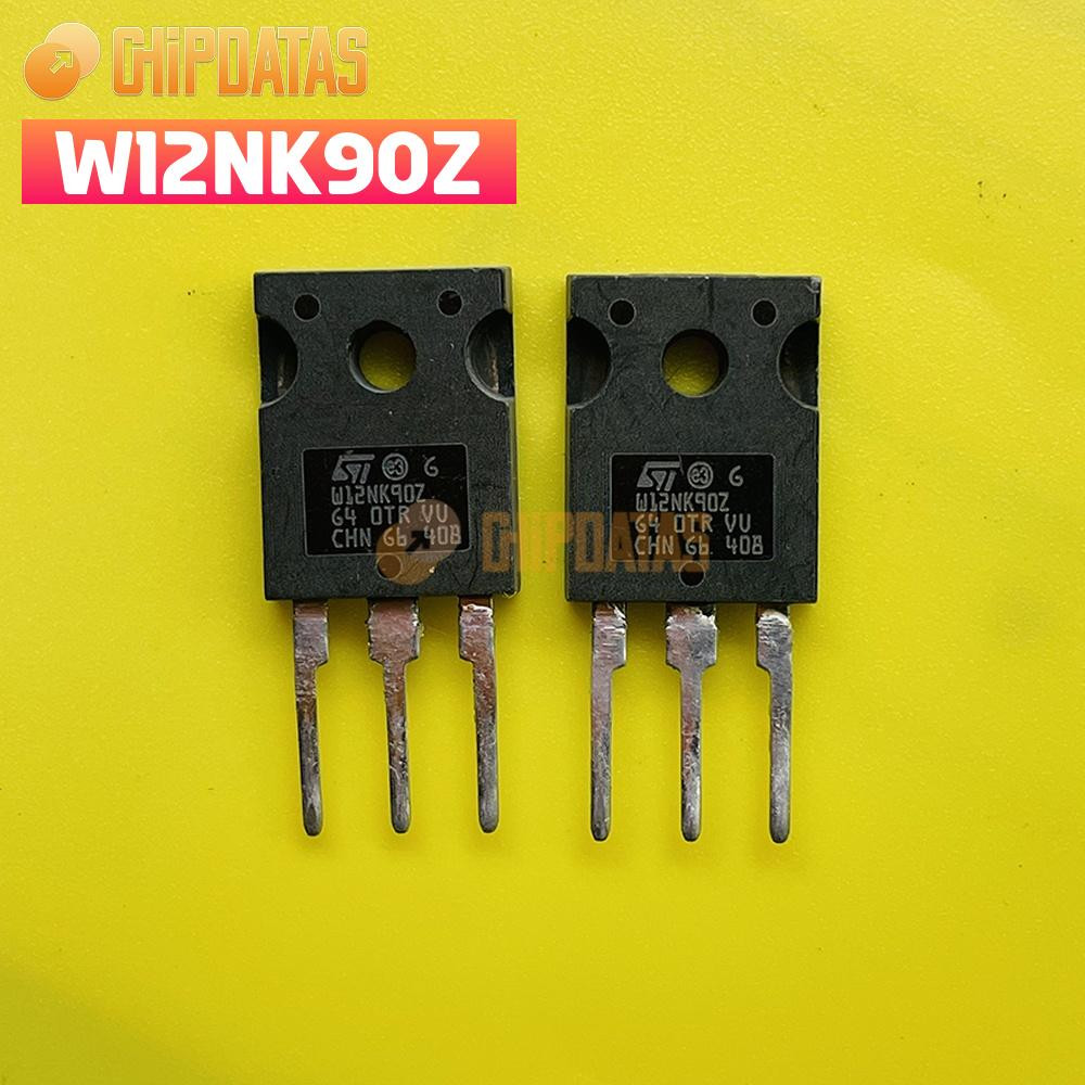 4PCS New STW12NK90Z W12NK90Z TO-247 Supermesh Power Mosfet