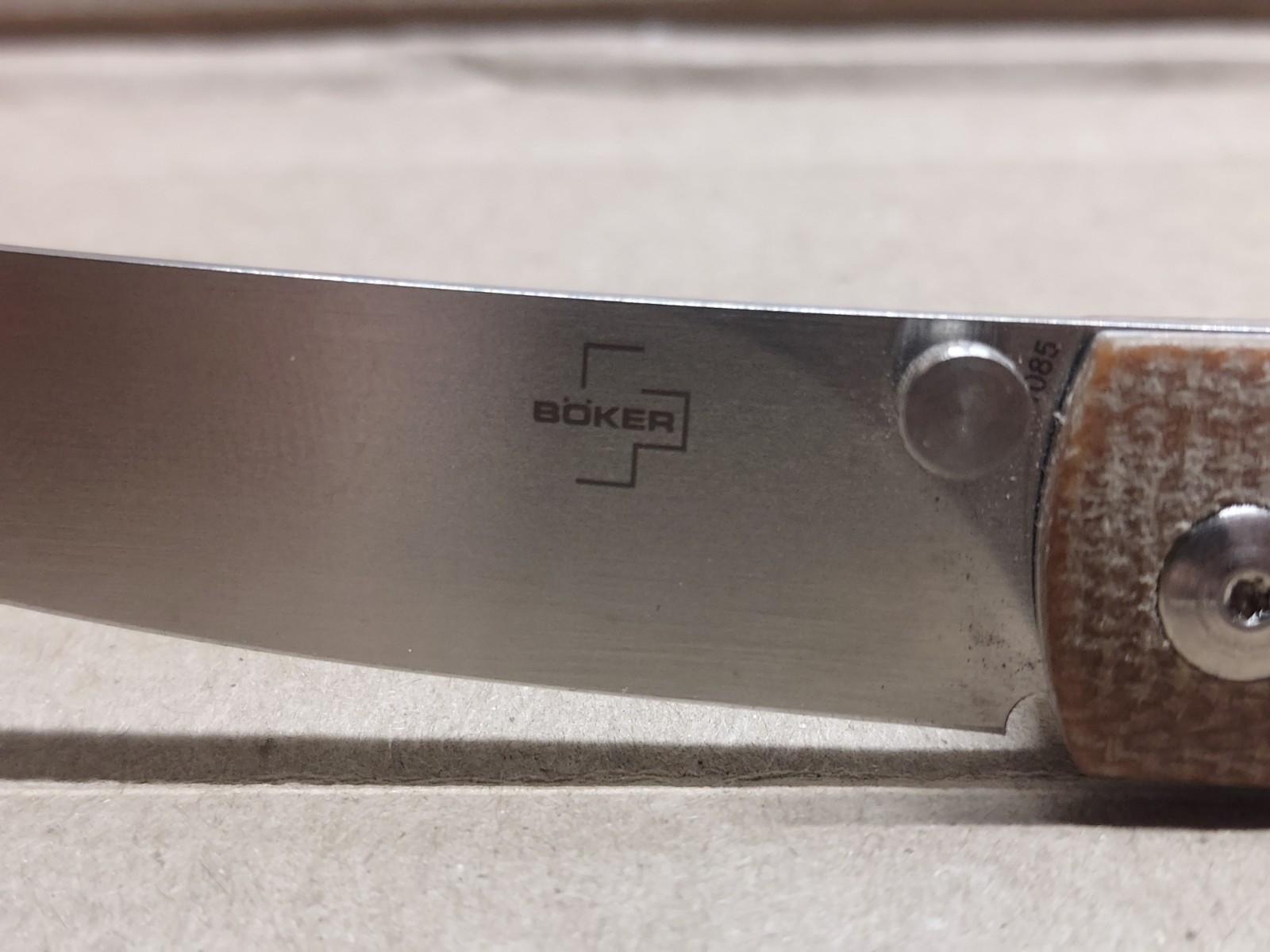 Boker Plus Tenshi Micarta Knife 01B0327