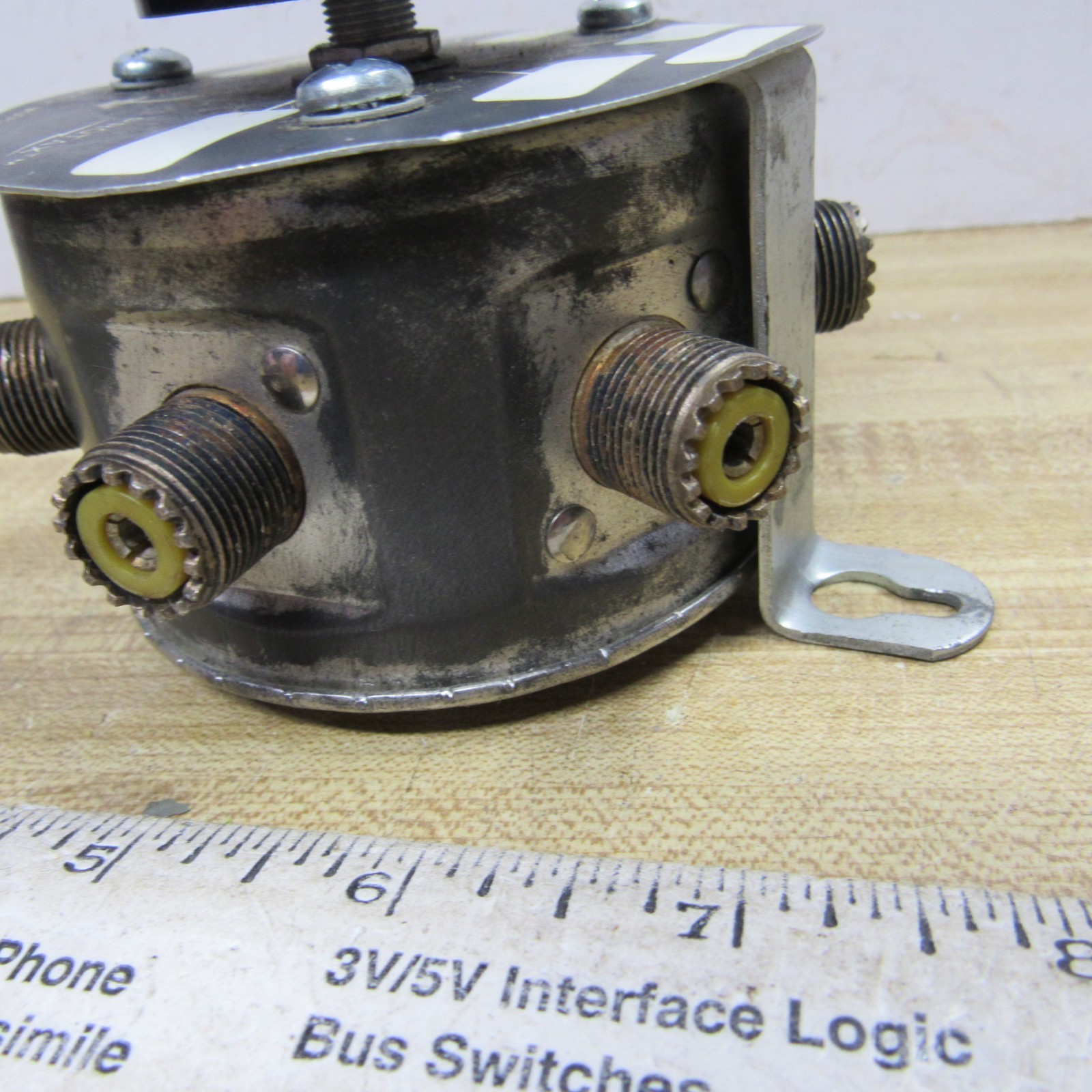 COAX SWITCH 5 Position UHF Connector PROTAX 376 HAM RADIO