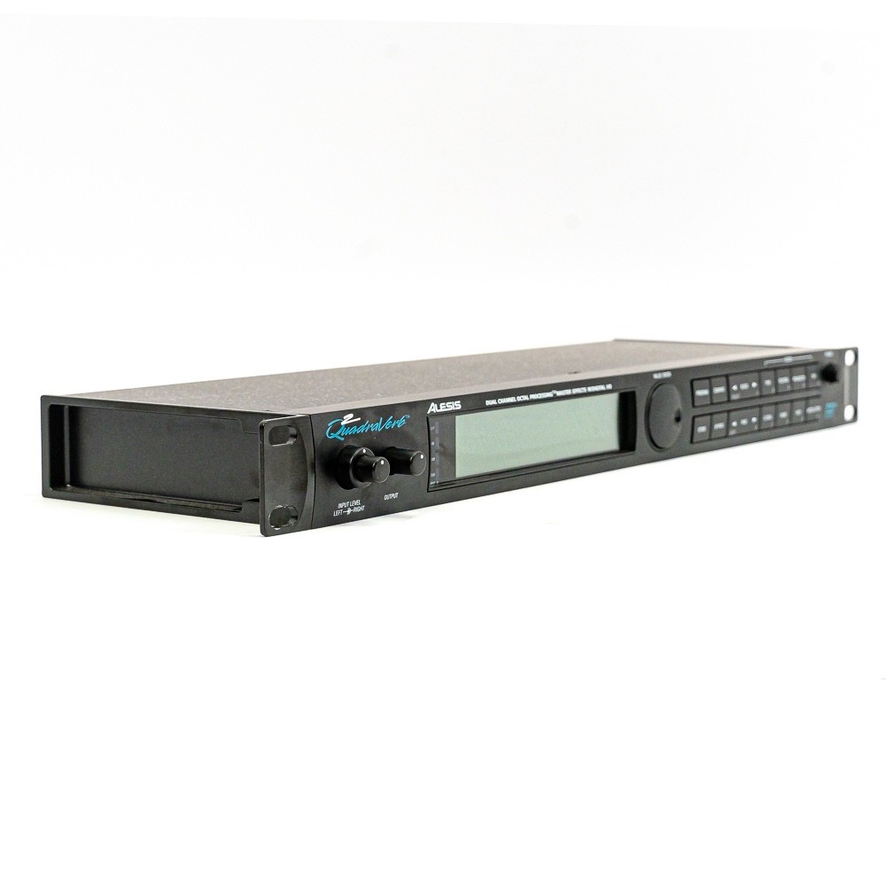 Alesis QuadraVerb 2 Q2 Multi-Effects Processor ADAT Rack Unit w/ Power Supply