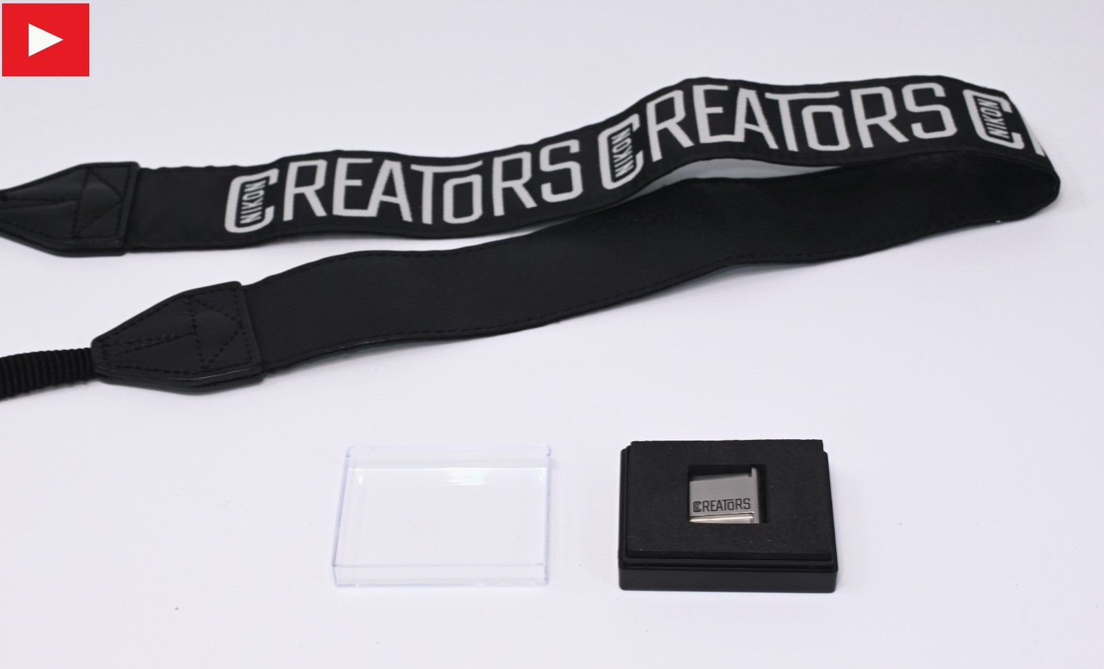 【Near MINT+++】 Nikon Genuine Creators Strap / Metal Shoe Cover from JAPAN