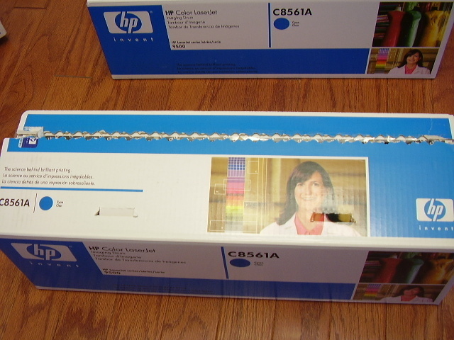 HP C8561A Cyan Imaging Drums (822A), Sealed Bag Open Box, Genuine Original