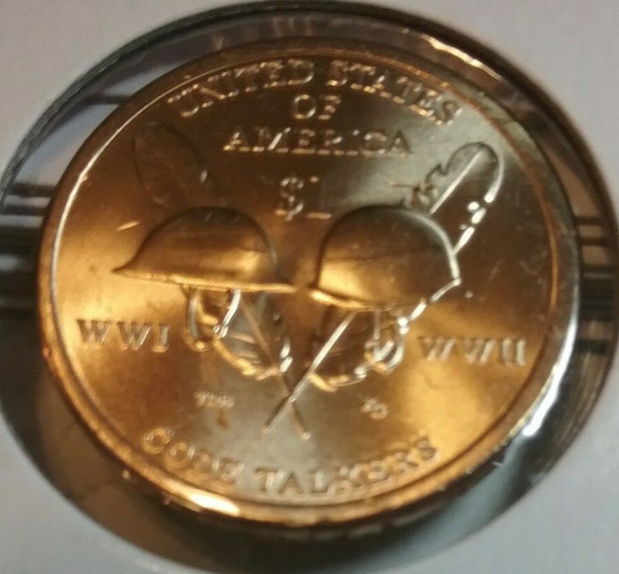 2016 Native American Sacagawea Code Talkers D Dollar - BU - Uncirculated