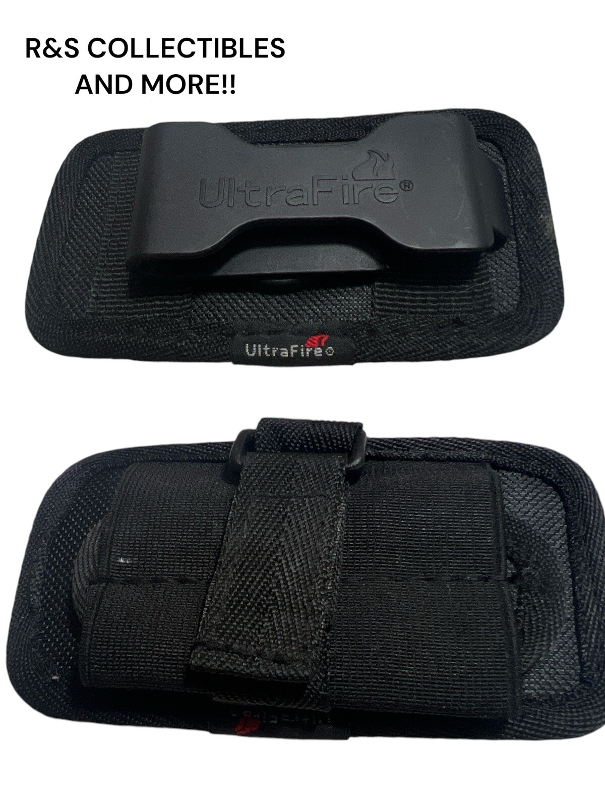 ULTRAFIRE FLASHLIGHT HOLSTER, BLACK