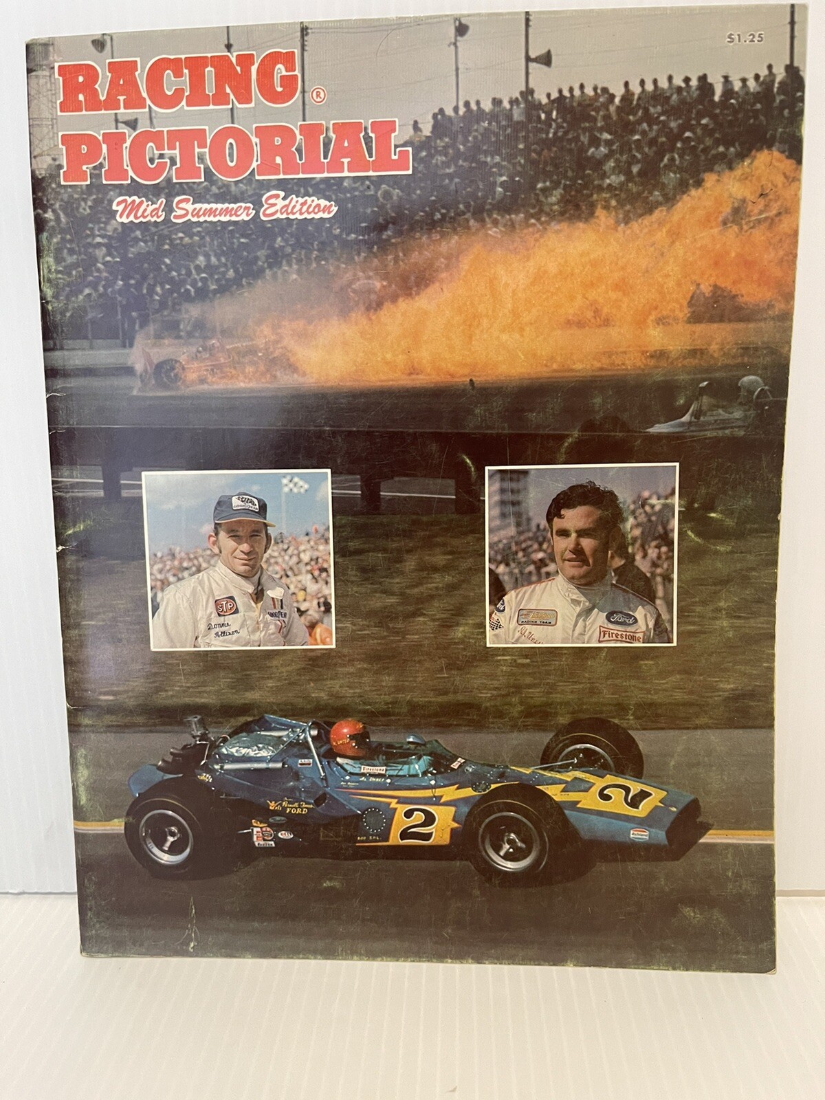 1969 /1970 Summer Racing Pictorial Magazine. Original Dodge Super Bee Ad Muscle.