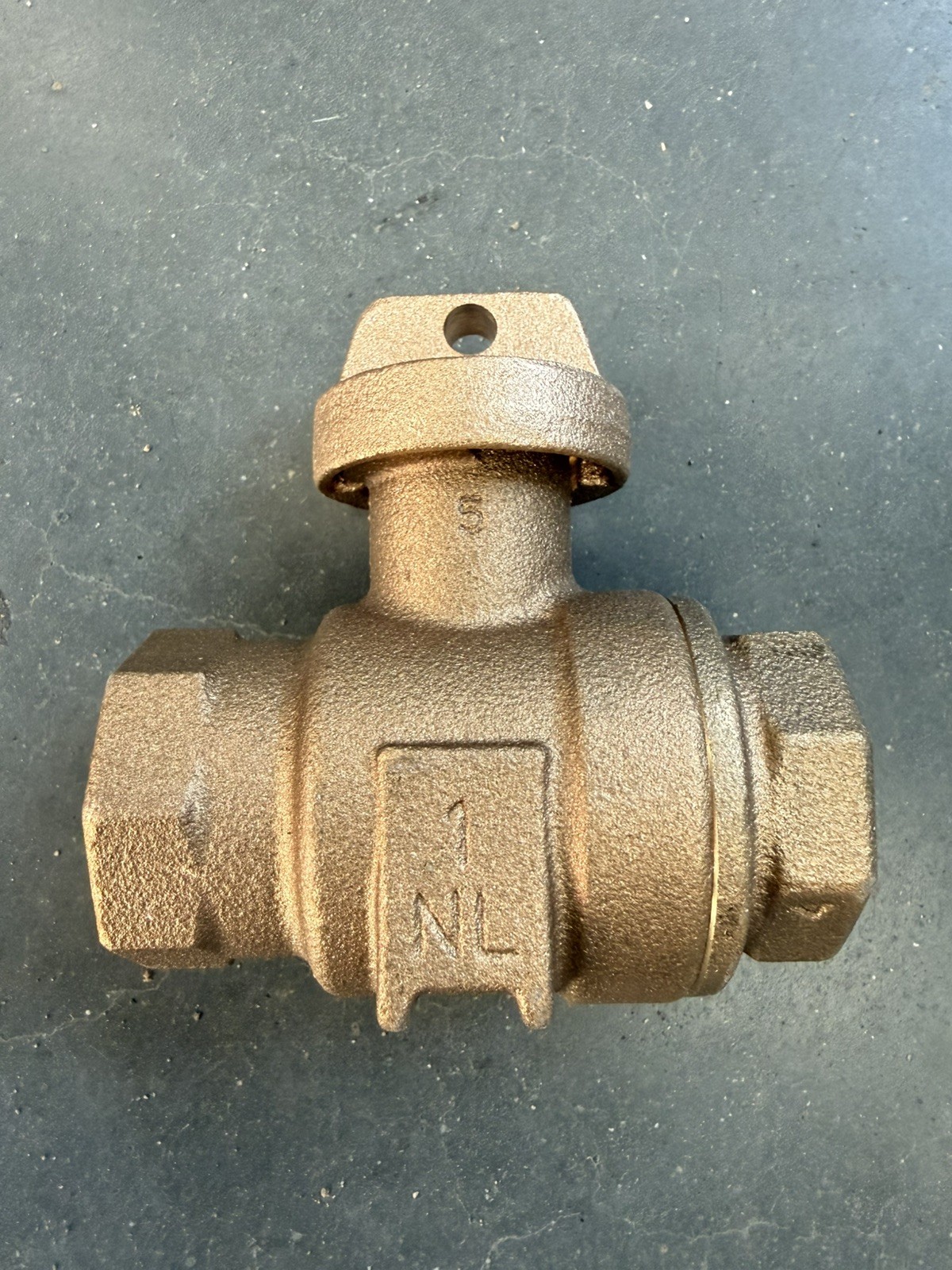 Ford Meter Box 1” FIP/FIP Brass Curb Stop Ball Valve Made In USA B11-444-NL 9/bx