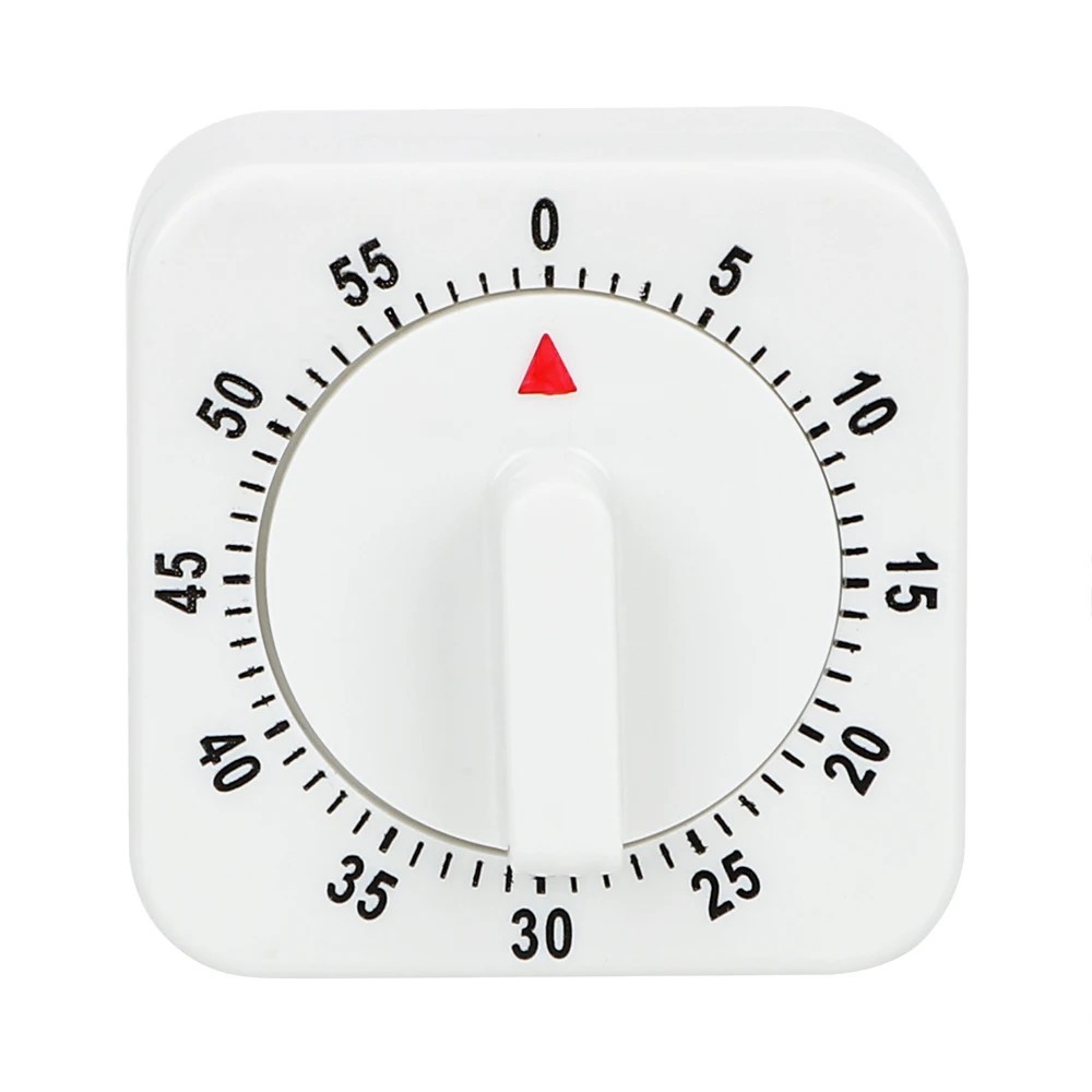 Mechanical Kitchen Timer 60Minute Click Alarm Egg Timer For Cooking Baking Study
