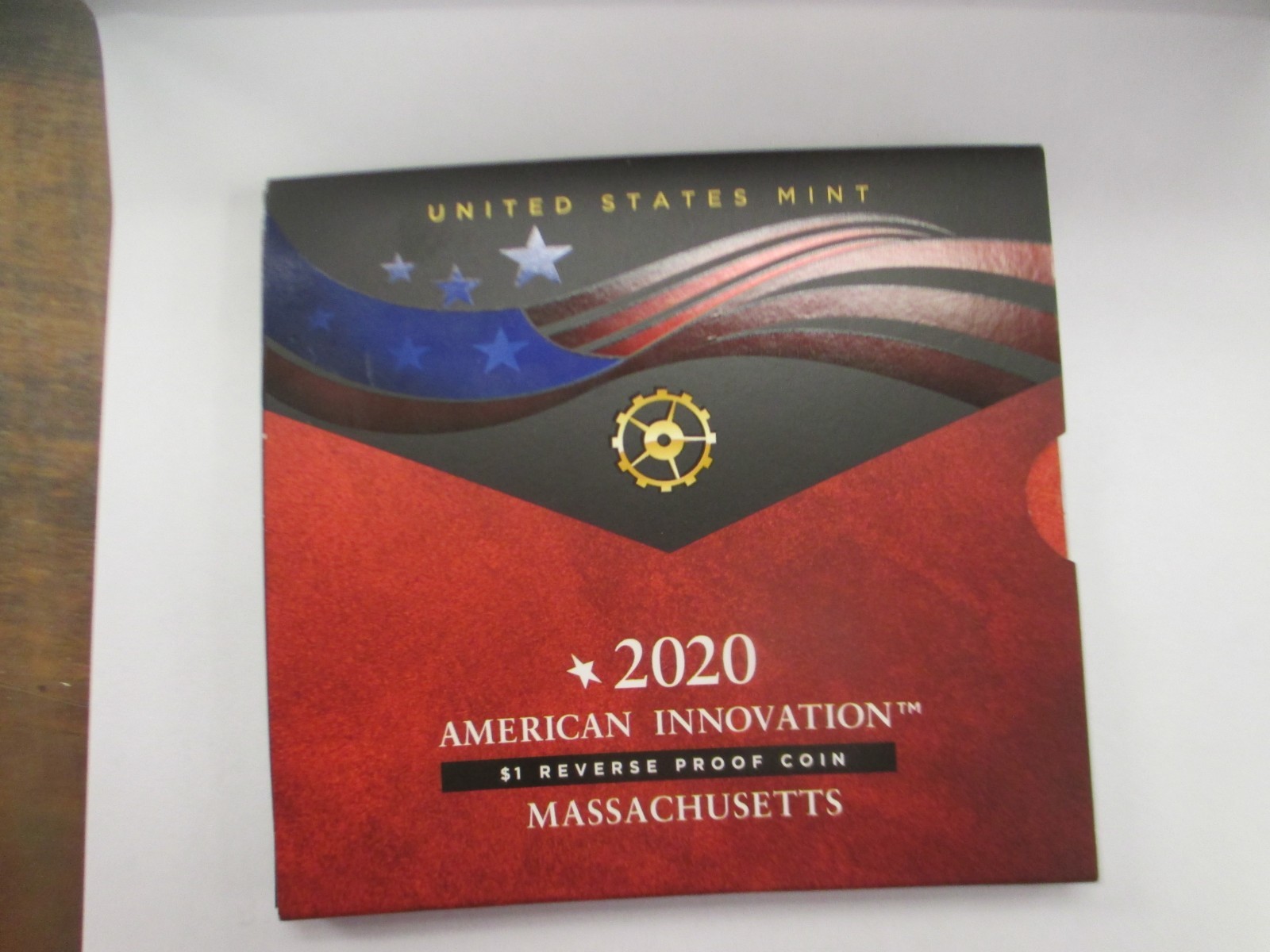 U.S. Mint 2020 American Innovation $1 Reverse Proof S Mint Copper w/ COA